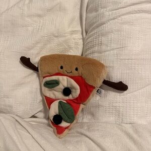 Jellycat Red and Brown Stuffed Animal Plush